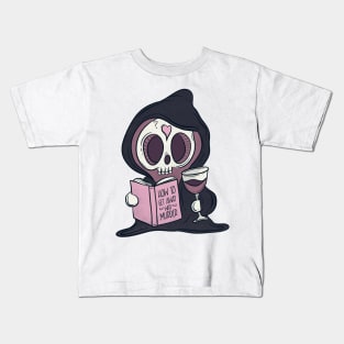 Crime and wine Kids T-Shirt